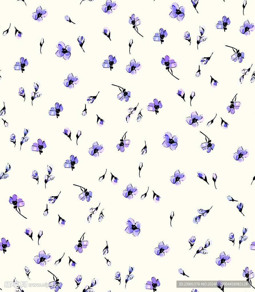 乱花   无缝   小碎花  
