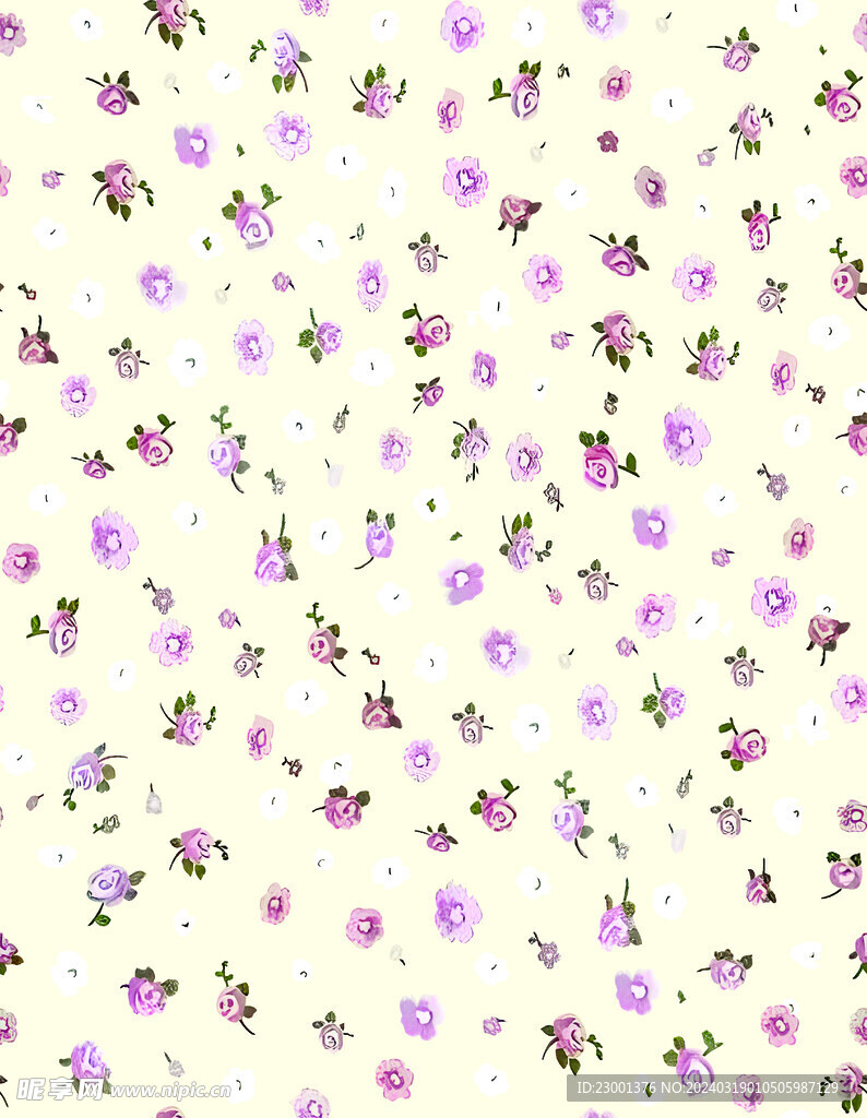 乱花   无缝   小碎花  