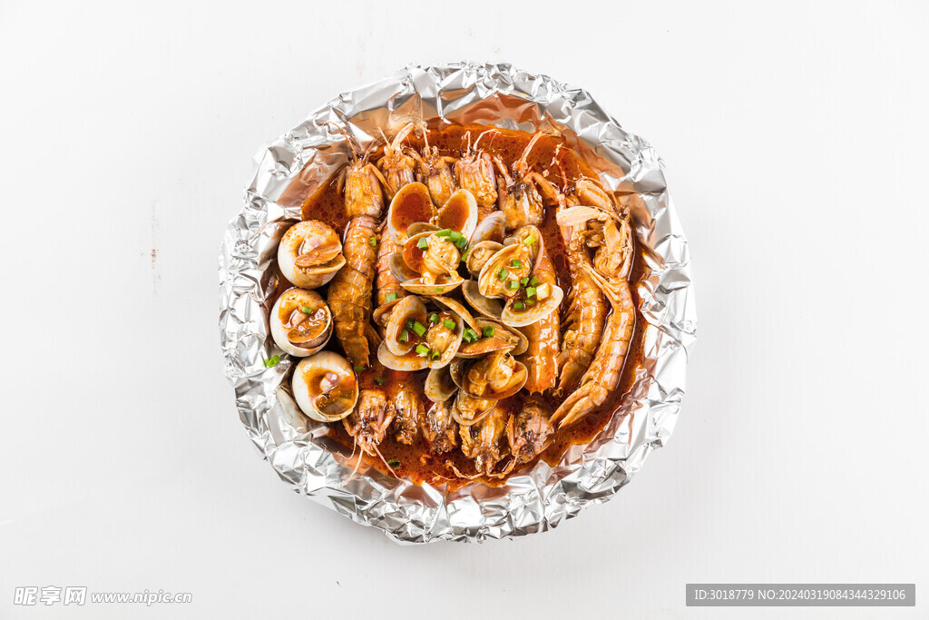          锡纸花甲  