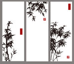 矢量图竹子