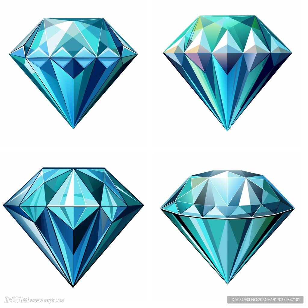 拟真钻石组图