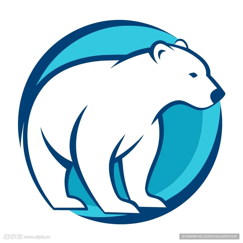极地熊 logo