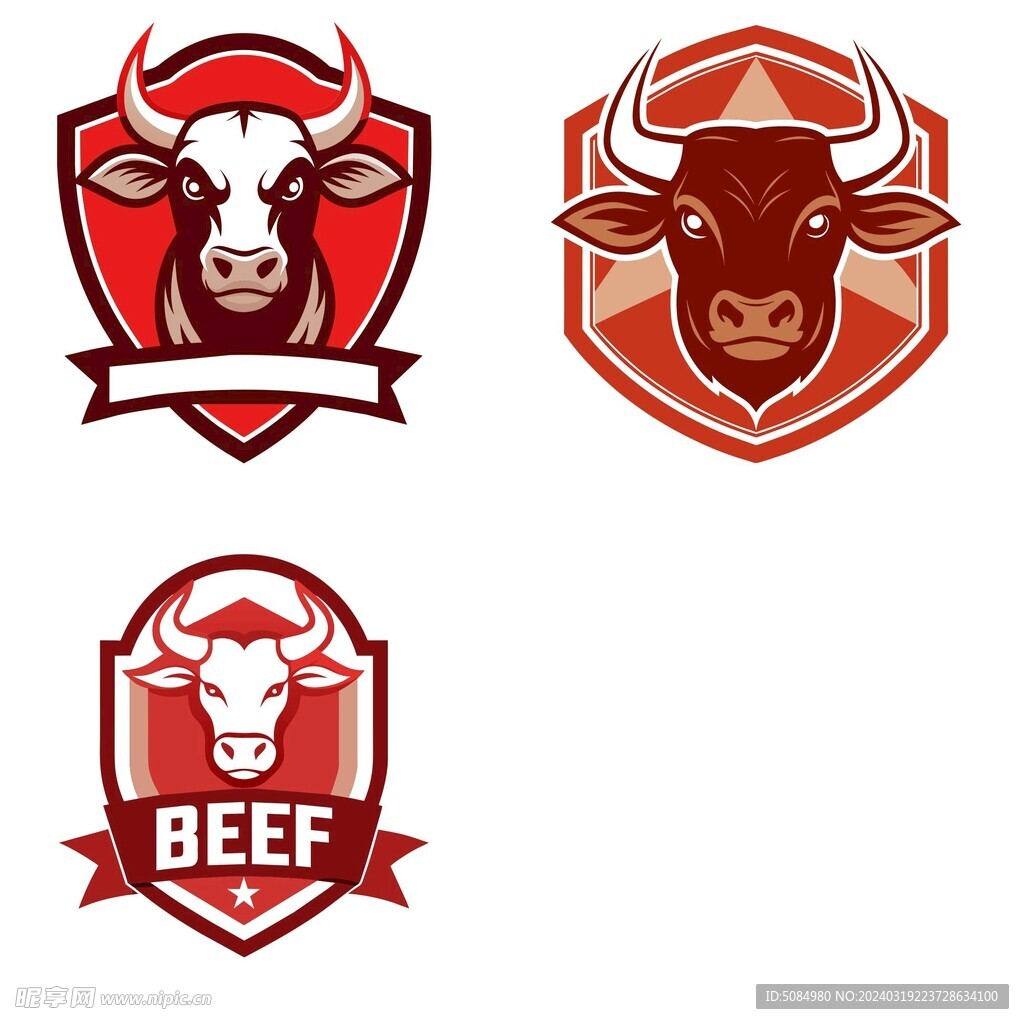 牛头 logo组图