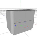 C4D模型 电视柜  