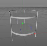 C4D模型 电视柜  
