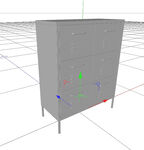  C4D模型 电视柜 