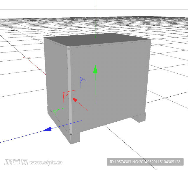 C4D模型 电视柜  