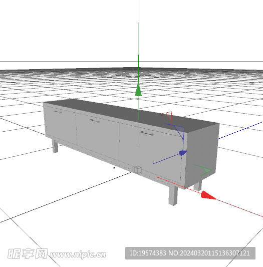  C4D模型 柜子