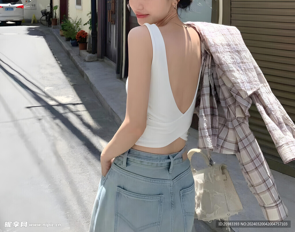 休闲的女孩
