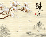           山水画  