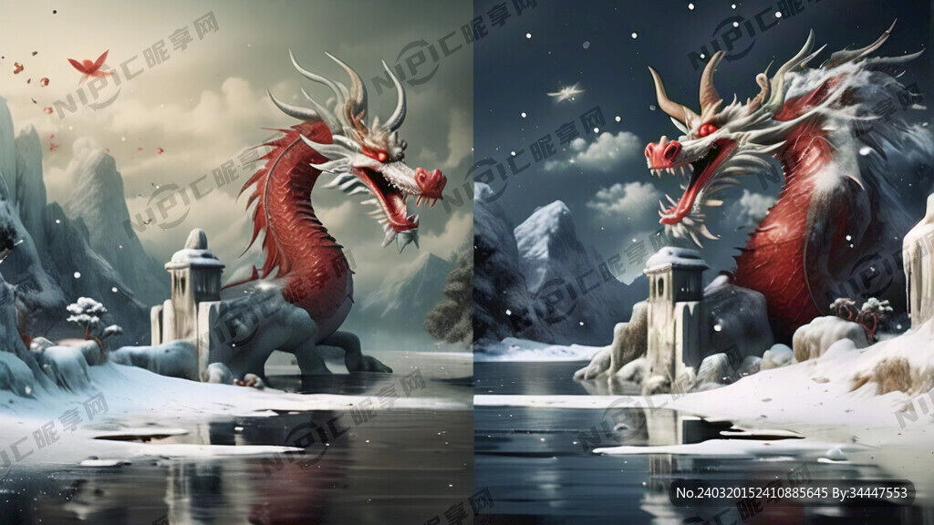 梦幻唯美新中式风景 超高清