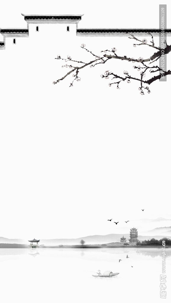 诗词背景模板
