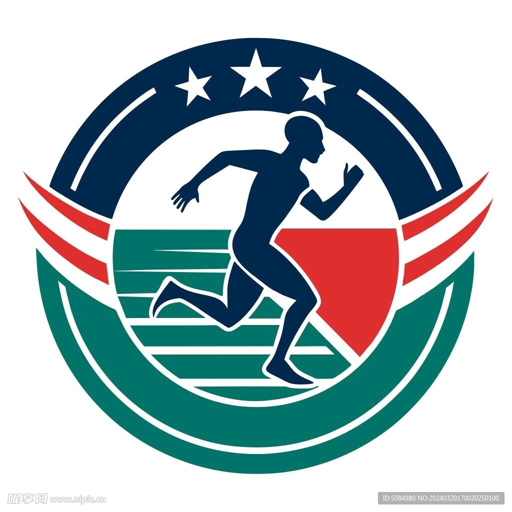田径运动 logo