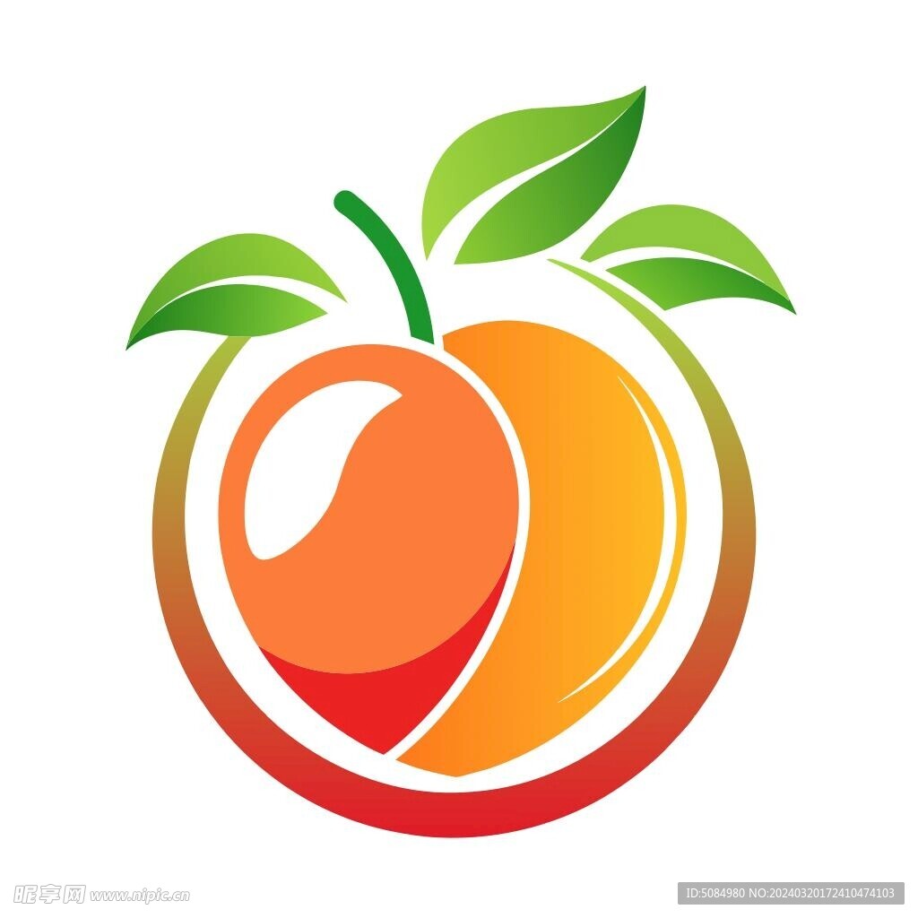 水蜜桃 logo