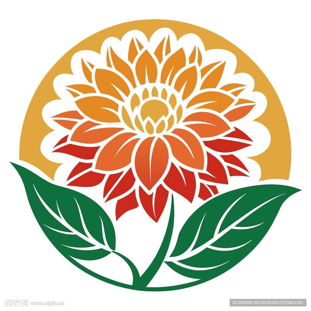 菊花 logo