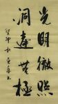 光明   杨克东书法鸿鹄图片