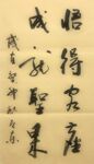成就圣果 杨克东书法鸿鹄图片 