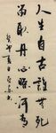人身自古谁无死   杨克东书法