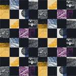 复古街潮四方连续图案印花设计