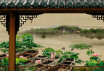 国风工笔国画分层素材 
