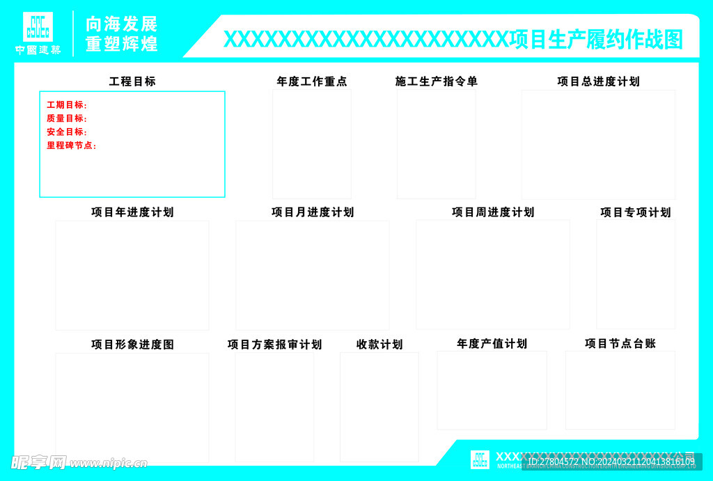 生产履约作战图