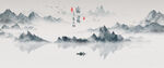           山水画  