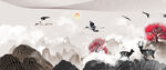           山水画  