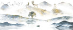           山水画  