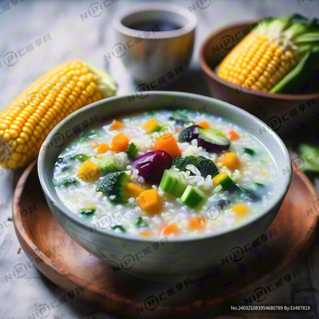蔬菜玉米粥