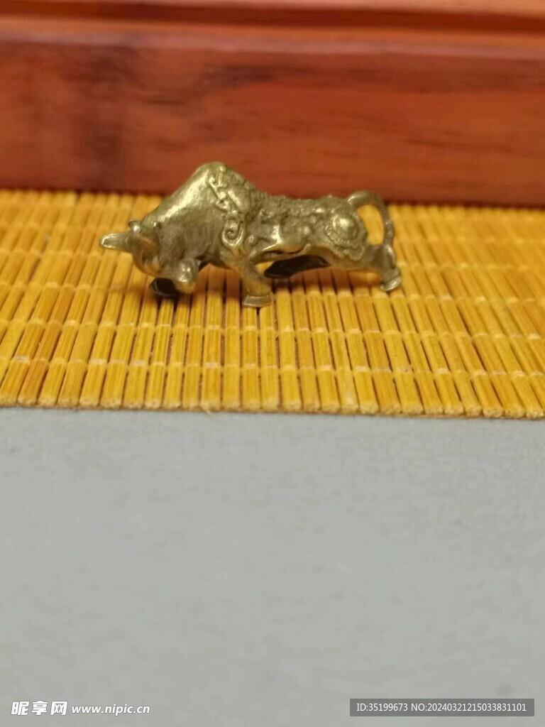 微景观铜人牛