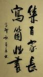 集百家长 杨克东书法鸿鹄图片