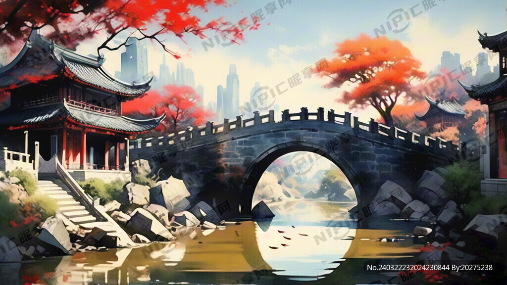 中式拱桥