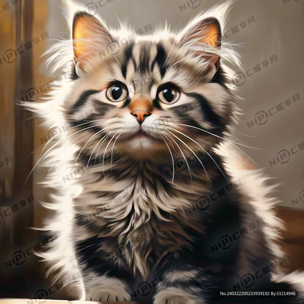 一只可爱的猫