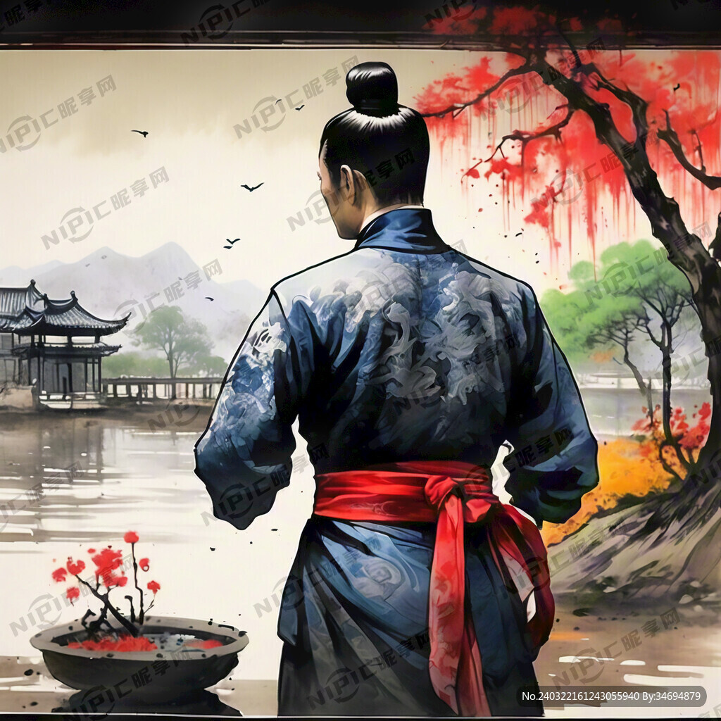 柳宗元背影