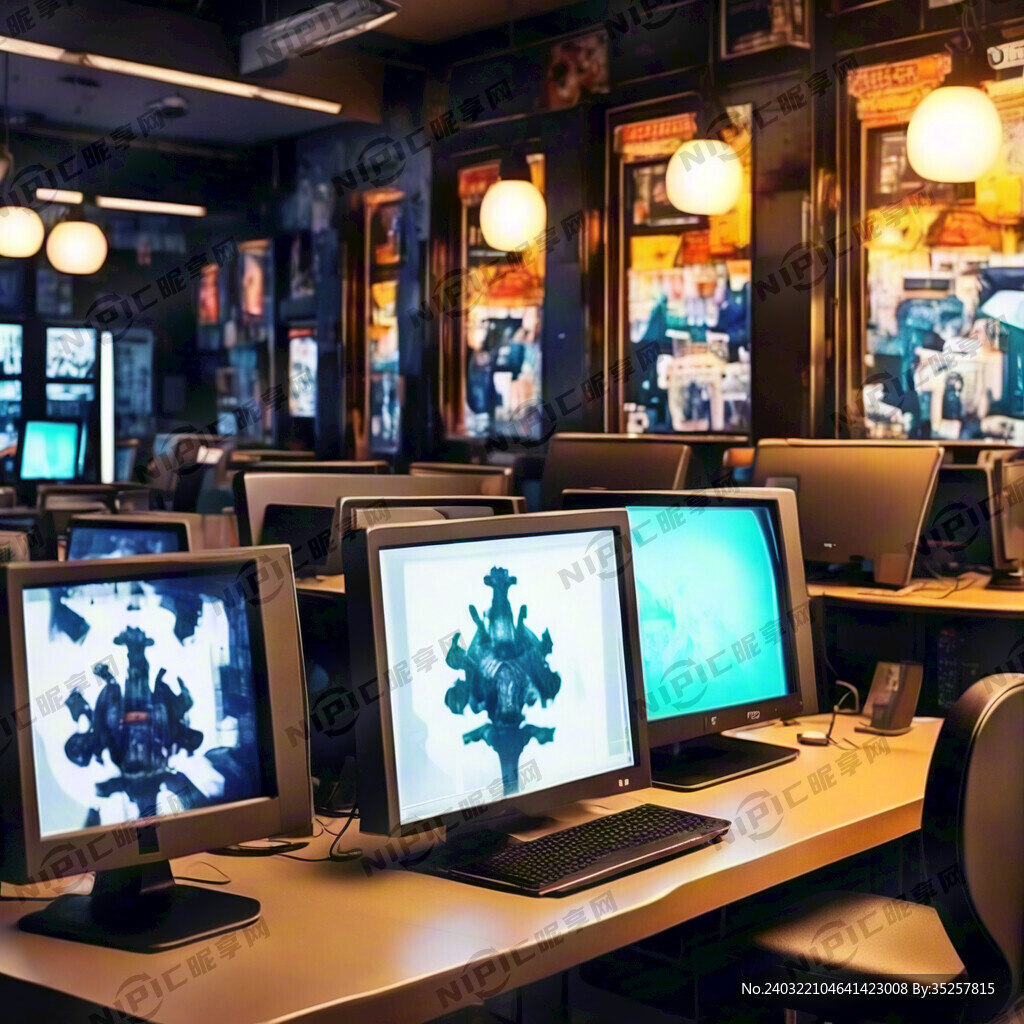 拿来用做网吧所有电脑使用的电脑