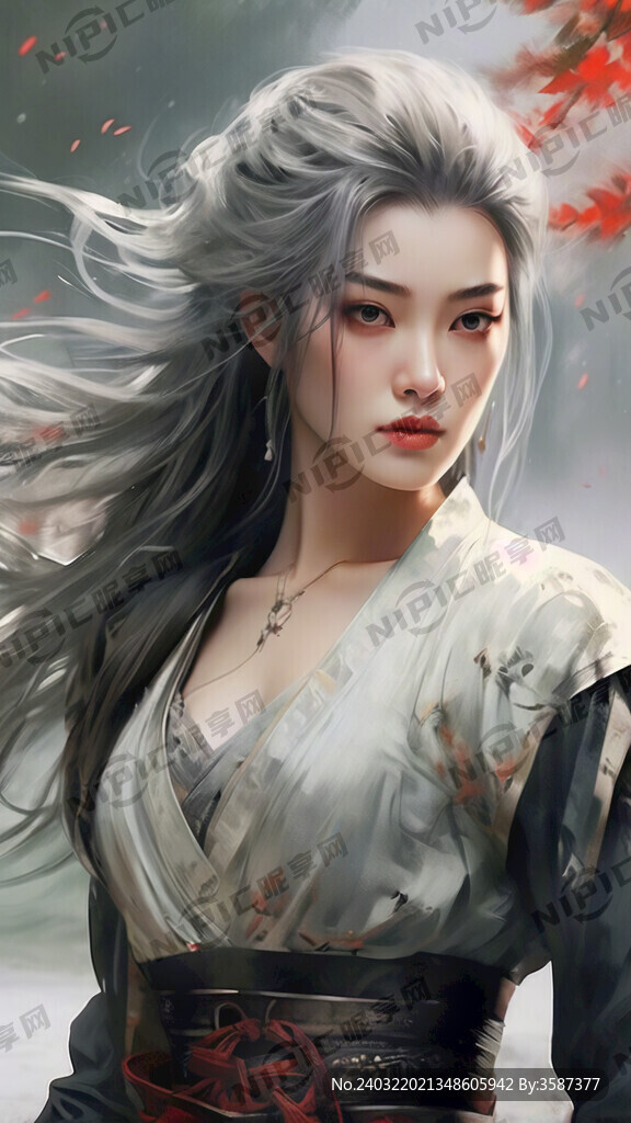 白发女人 武打 侠客