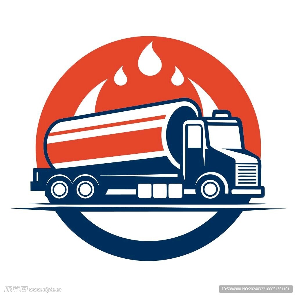 油罐车 logo