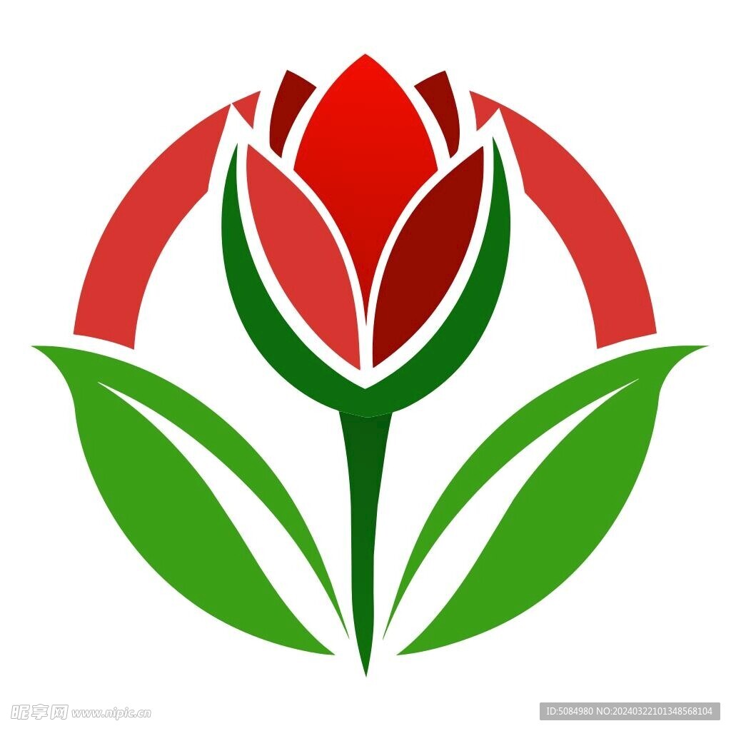郁金香 logo