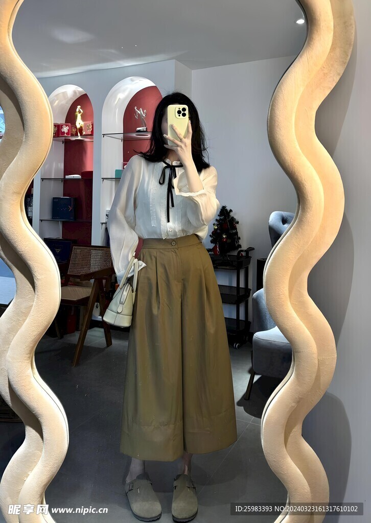 休闲的女孩