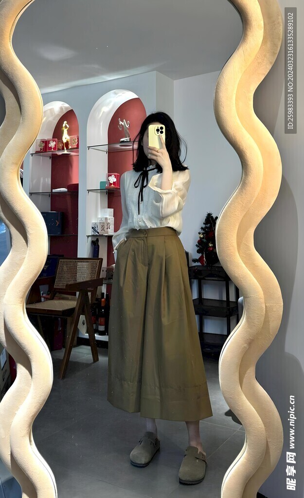 休闲的女孩