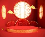 C4D电商海报 高端三维场景 