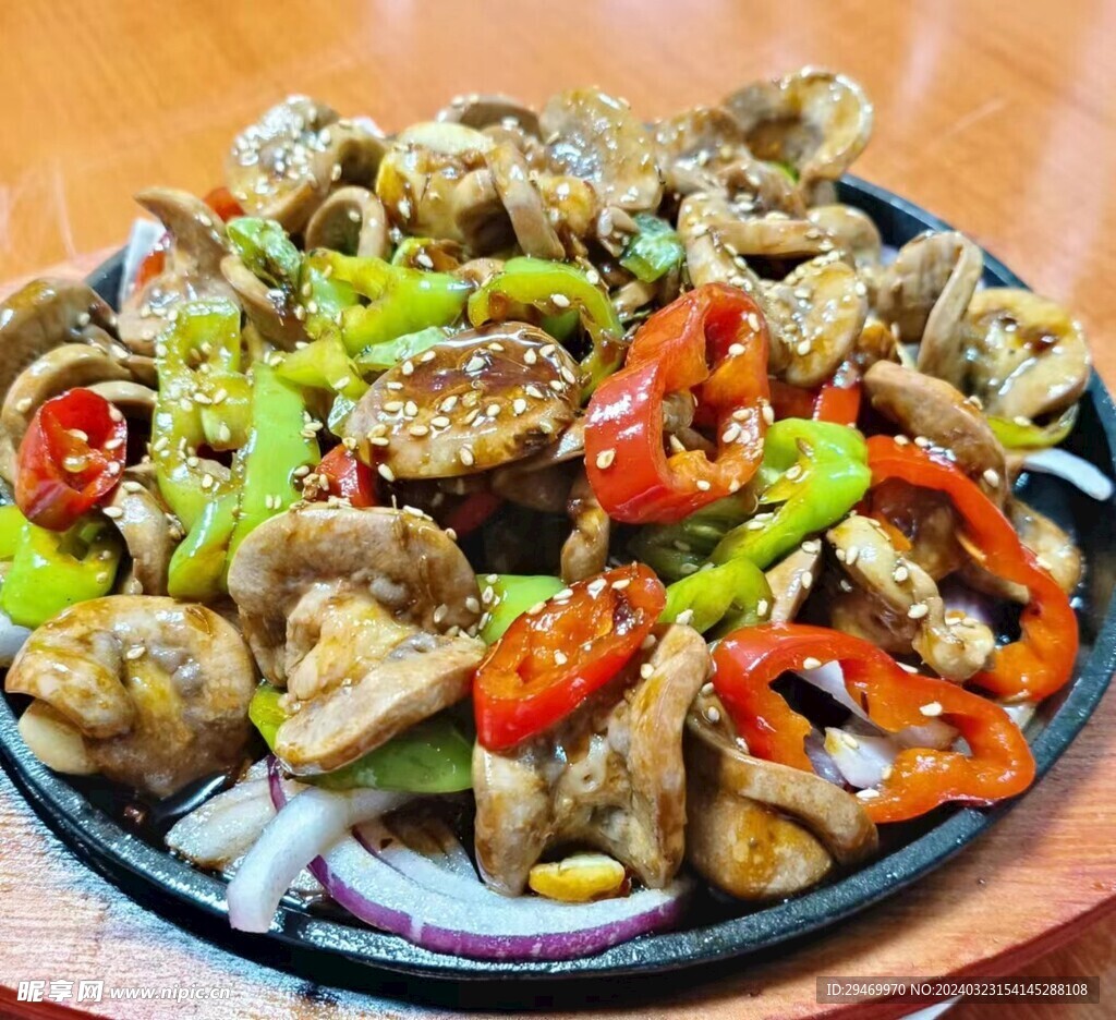 铁板腰花