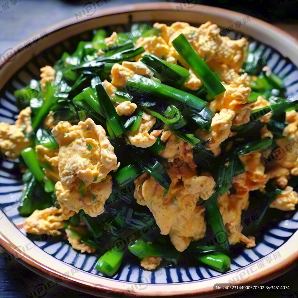 干辣椒韭菜炒鸡蛋