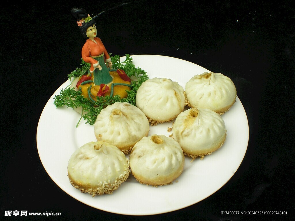 包子早餐图片