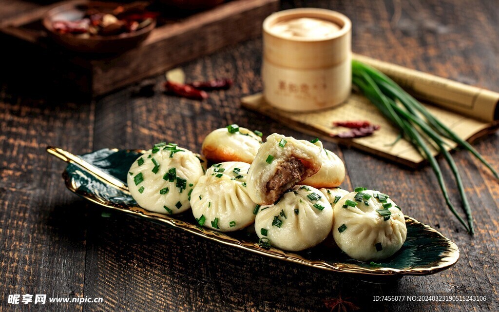 肉包包子图片