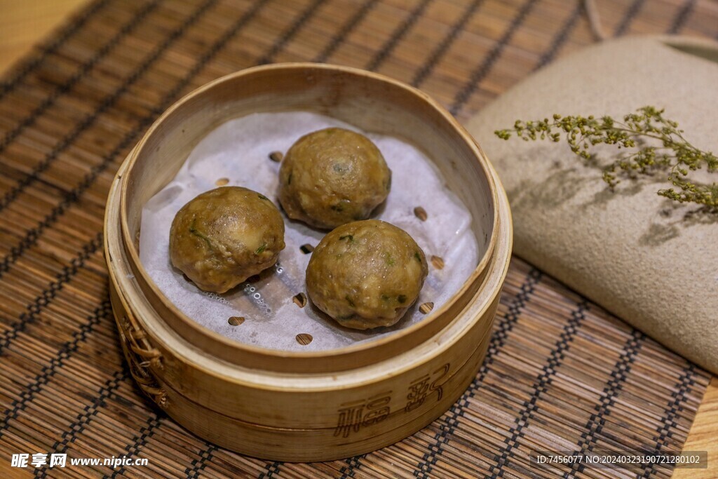 早餐蒸包图片