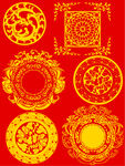 花纹矢量图