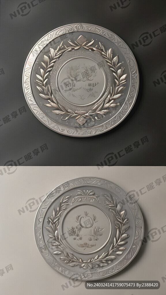 设计一款授权证书牌 时尚 简约