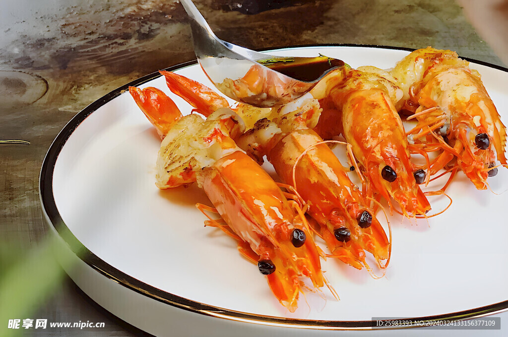 油焖大虾 