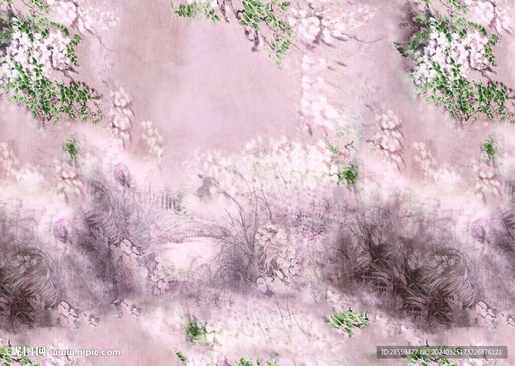 抽象花